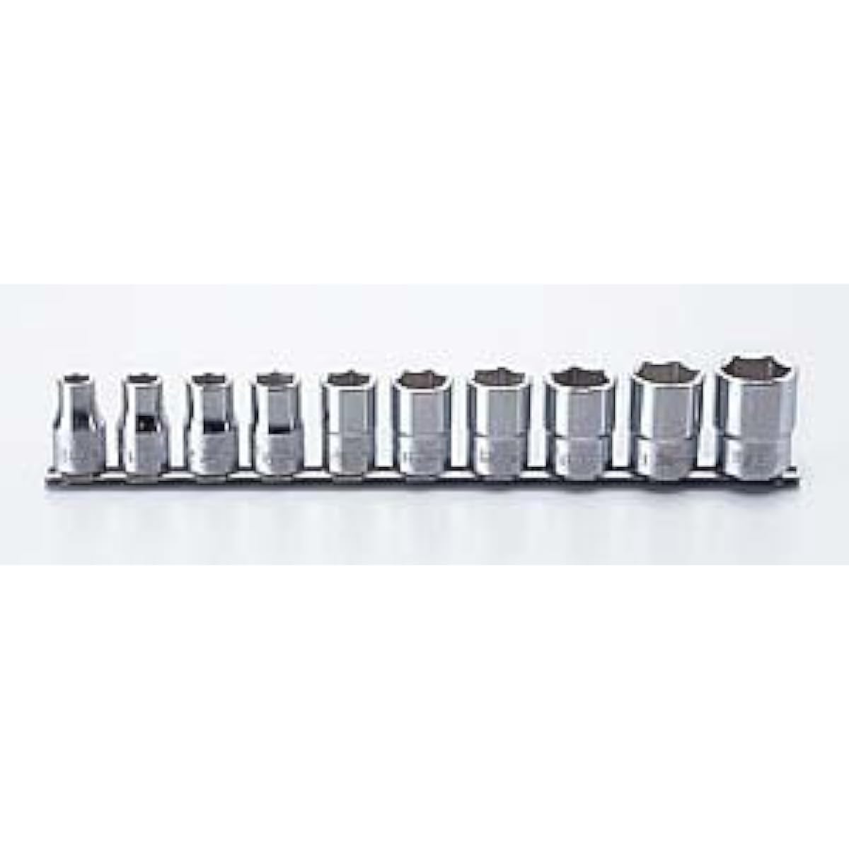 Yamashita Industrial Research Institute (Ko-ken) Socket Rail Set 12 Square RS4405A/10 10P Drive Angle: 12.7mm 10 Pieces 1 Set