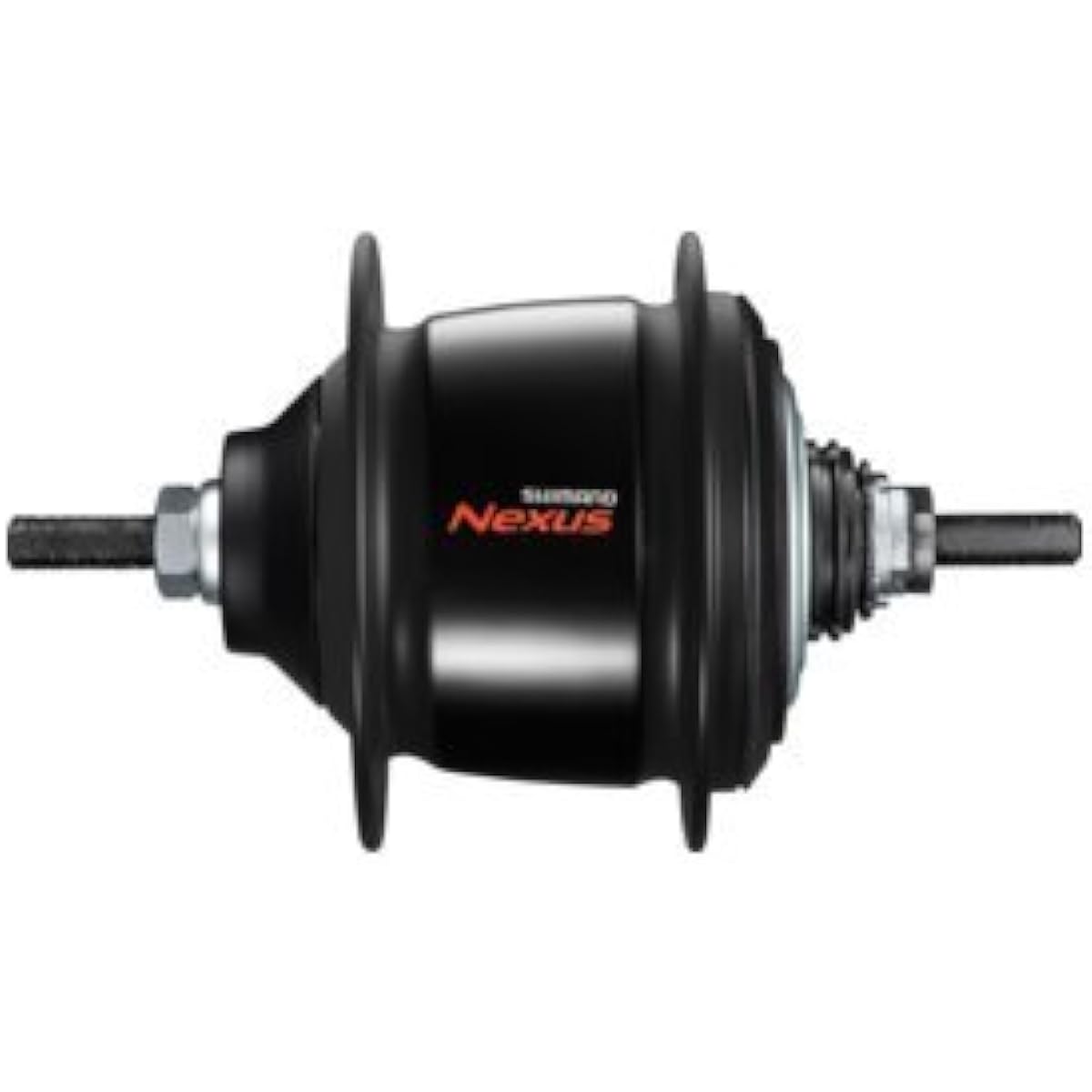 SHIMANO Internal 8-speed transmission hub SG-C6011-8V Premium specification Black 32H Shaft length: 184mm OLD: 132mm ・When installing the roller brake, please remove the left waterproof cap unit KSGC60118VBL NEXUS