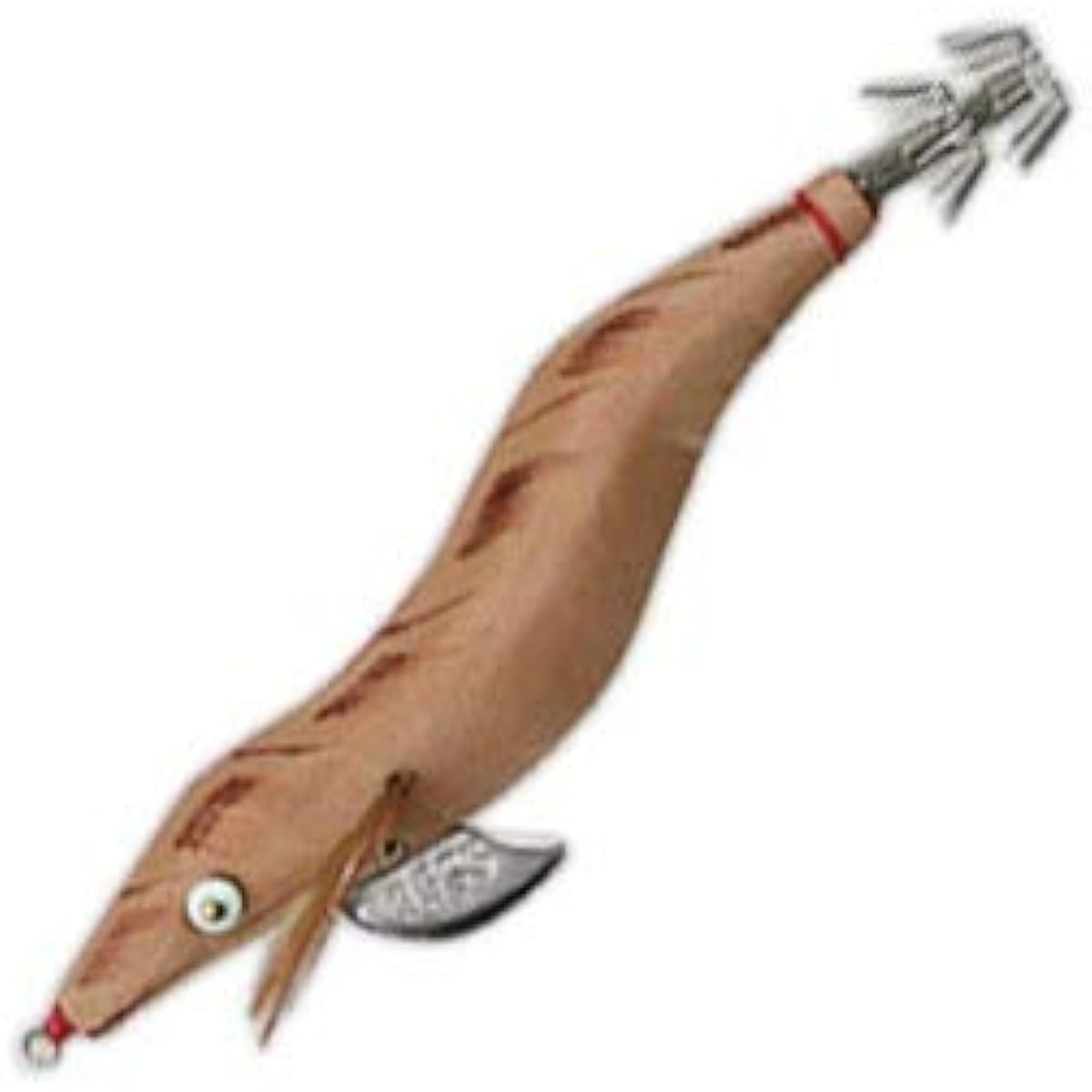 Hayashi Tsuri Fishing Gear Manufacturing Co., Ltd. Egi Egi Baikizaru Super Shallow No. 3.5 Dry Brown Red Tape