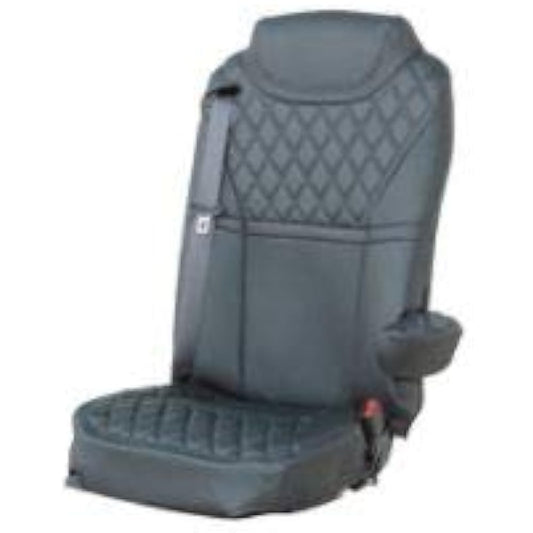 JET INOUE COMBI Car Seat Cover 17 Profia Black/Black Thread