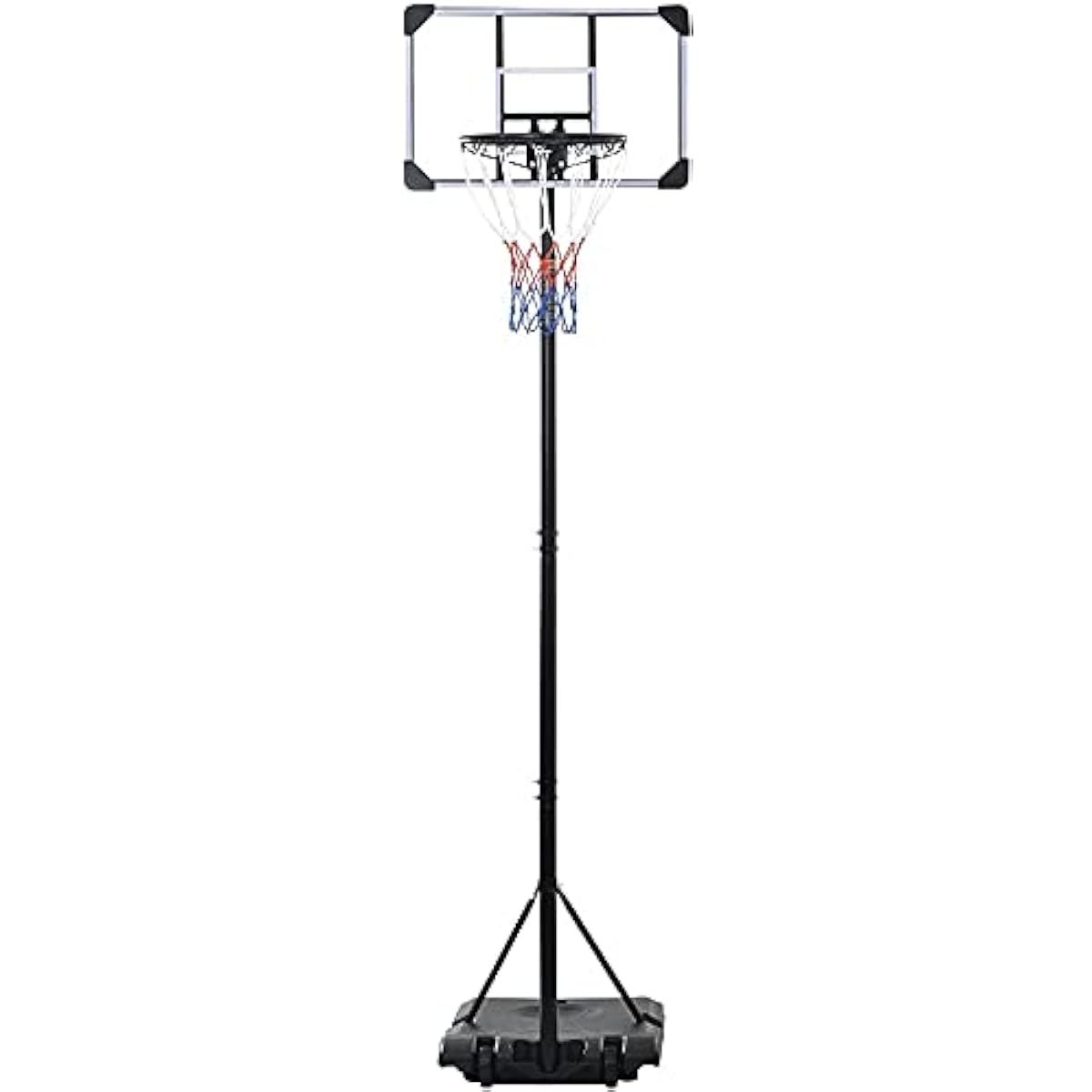 Basketball Goal Outdoor 240-270cm For Home Use Minibus Compatible Basketball Goal Children Adults Elementary School Students Kids Junior