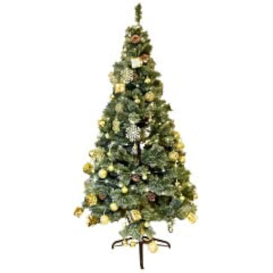 Best Answer Ends as soon as it runs out Christmas tree with ornaments Japanese instruction manual included 180cm Assembly type Large Scandinavian style Stylish Christmas Event Party Abundant number of branches 2022 ver.