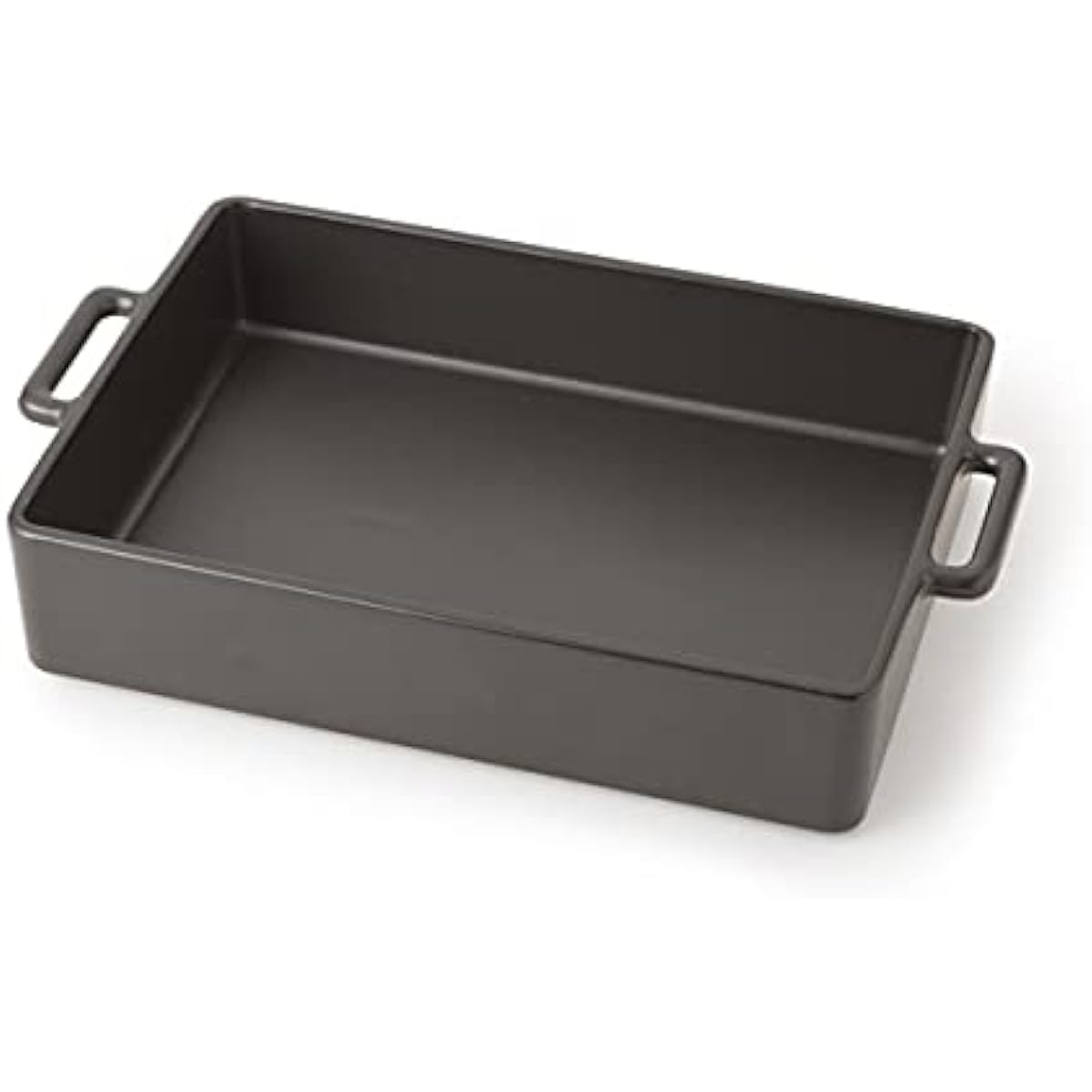 Kamoshika Tool Store Banko-yaki Grill Plate Square Large/Made in Japan Heat-resistant Pottery Heat-resistant Plate Gratin Dish Pie Dish Oven Plate Cocotte Grill Plate Grill Pot Grill Dish Clay Pot Ceramic Pot Ceramic Frying Pan/For Direct Fire Microwave