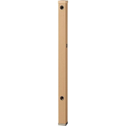 SANEI Wood Grain Faucet Pillar Wood Grain Light Brown (Full Surface)