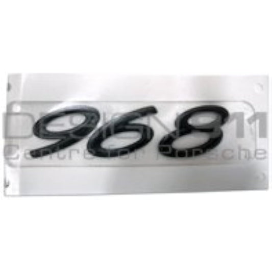 968 rear badge Porsche 968