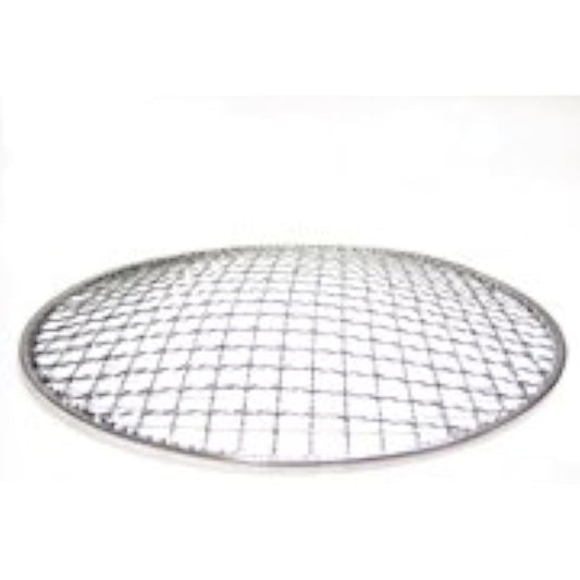 Disposable Grilling Nets, Round Nets, Dome Shape, 20 Pieces, Diameter 250mm☆ Iron (galvanized) Made in China, Disposable Grilling Nets for Yakiniku, Saves the hassle of washing the grills.