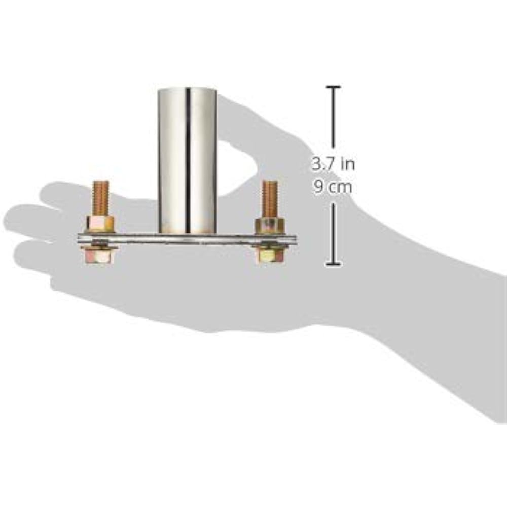 fortune JDM Stainless Flange Silencer Intermediate Pipe Size Diameter 50-60mm JFS-5060