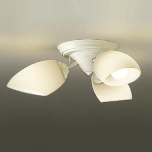 DAIKO LED chandelier (with lamp) LED bulb 7.4W (E26) x 3 lights Bulb color 2700K ~4.5 tatami DCH-38794Y White