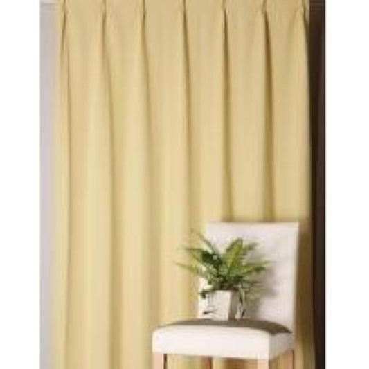 Curtain Reina Width 200cm x Length 178cm Milk Tea Brown 2928q