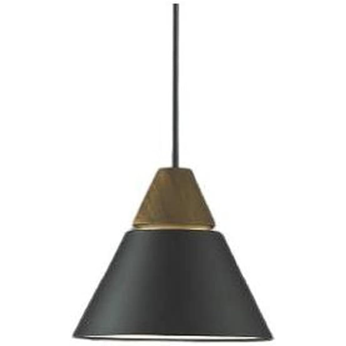 Koizumi LED Pendant 60W Equivalent A-pendant Height Adjustable Charcoal Brown Matte Warm White: AP53832