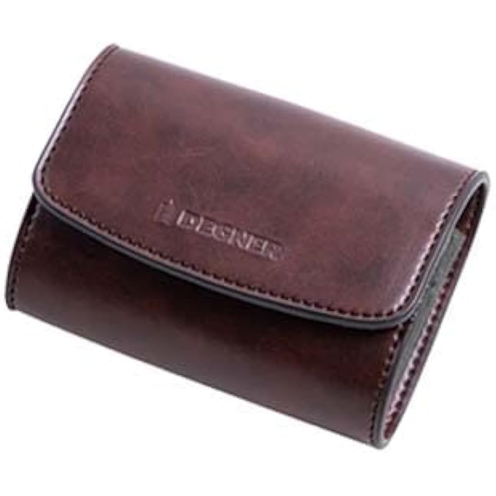 DEGNER Synthetic Leather ETC Case for Motorcycles LEATHER ETC CASE DSB-12 Brown