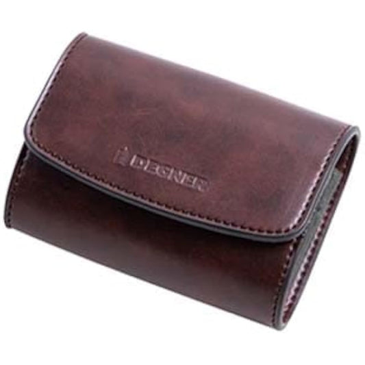 DEGNER Synthetic Leather ETC Case for Motorcycles LEATHER ETC CASE DSB-12 Brown