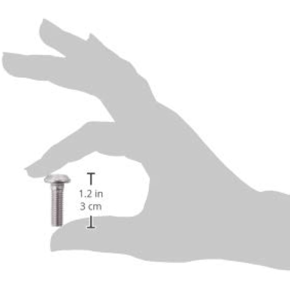 KITACO Rotor Bolt (Yamaha Type 1/M8 x P1.25/10 Pieces) General Purpose Stainless Steel K-CON 0900-500-07204