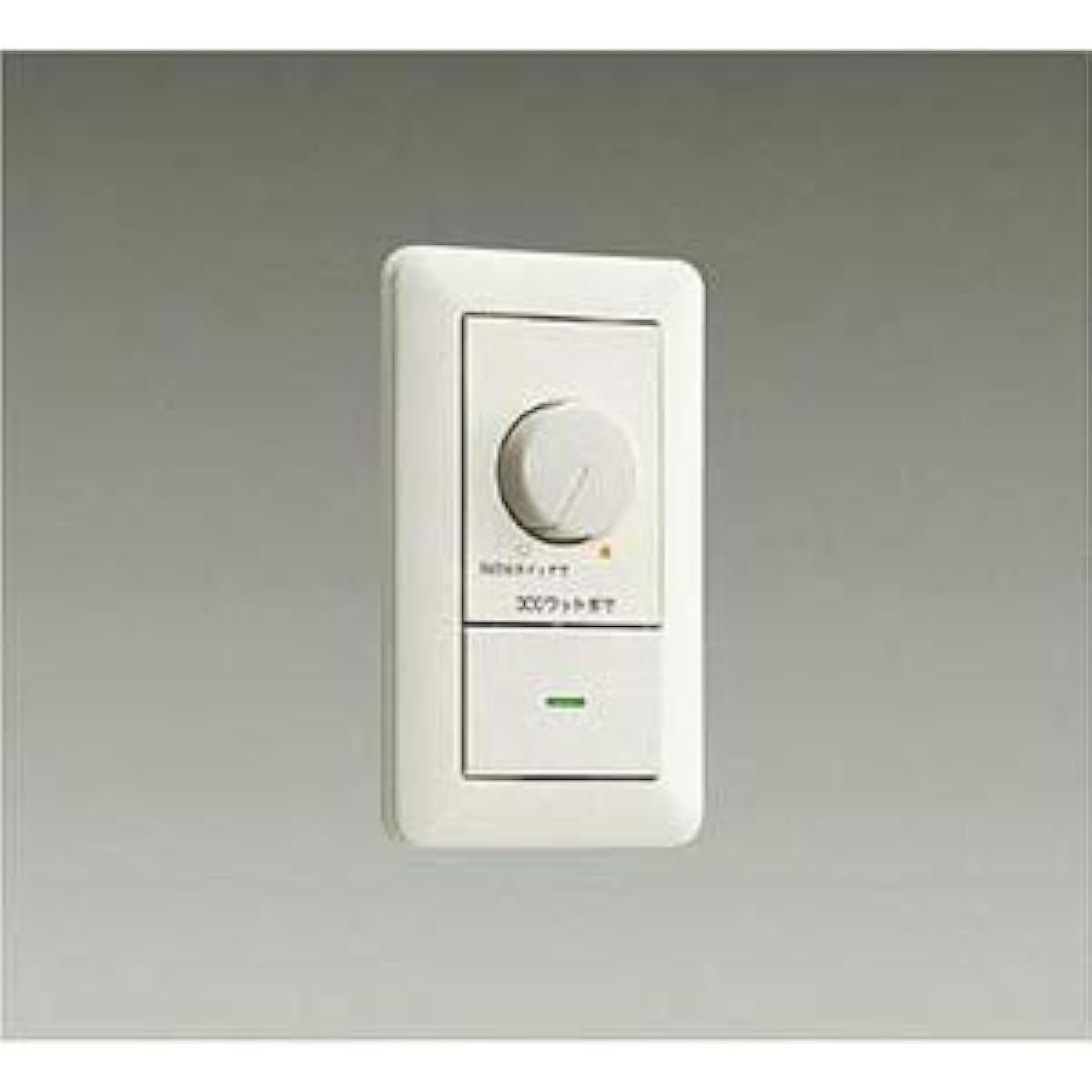 DAIKO LED Phase Control Dimmer LED Dedicated Dimmer Phase Type for 300VA Electrical Work Required White DP-37154E