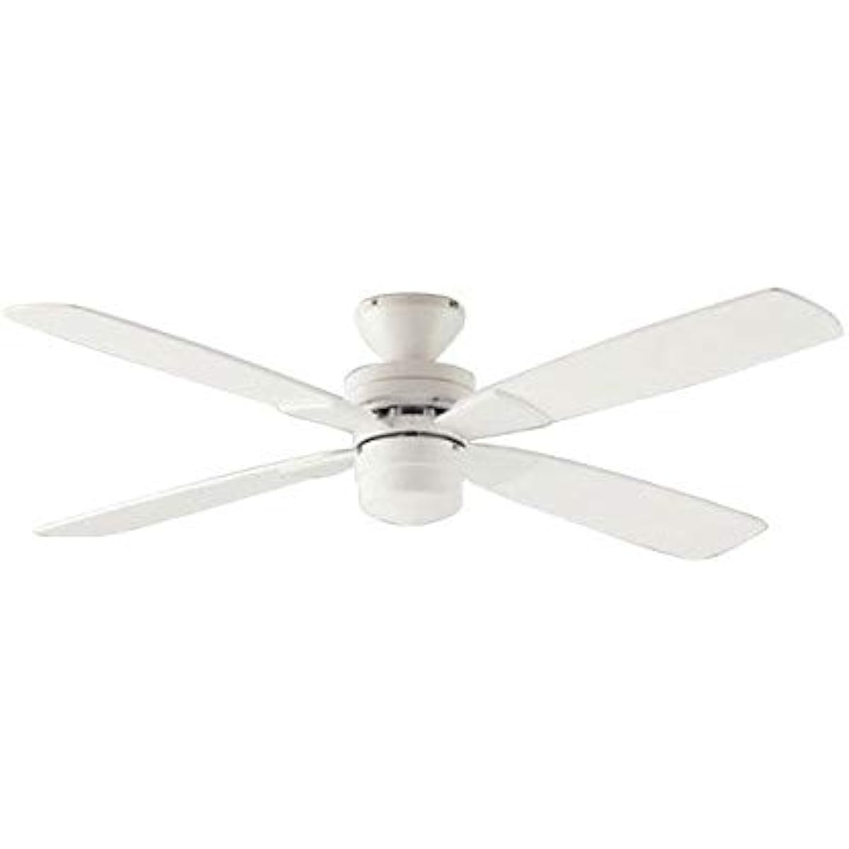 Daiko Ceiling Fan White Thin Lightweight Remote Control Easy Installation [DJE-046]