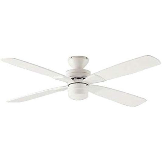 Daiko Ceiling Fan White Thin Lightweight Remote Control Easy Installation [DJE-046]