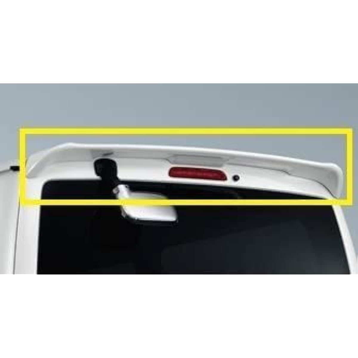 Toyota 08150-26070-A1 Genuine Parts HIACE Rear Spoiler [White Pearl Crystal Shine]