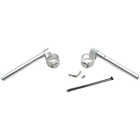 Hurricane HS1650 GSX-R1000 (07-16) Separate Handle, Aluminum, Polished Anodized