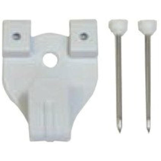 Fukui Metal Crafts Iron Average X Hook Medium Matte White 4052-W