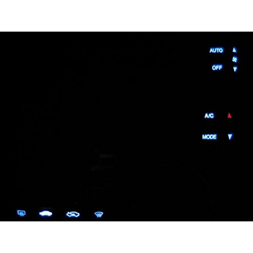 FIT Air Conditioner Panel LED Set (Auto) [Color] Super White GE6-A-LW