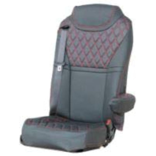JET INOUE COMBI Car Seat Cover 17 Profia Black/Red Thread