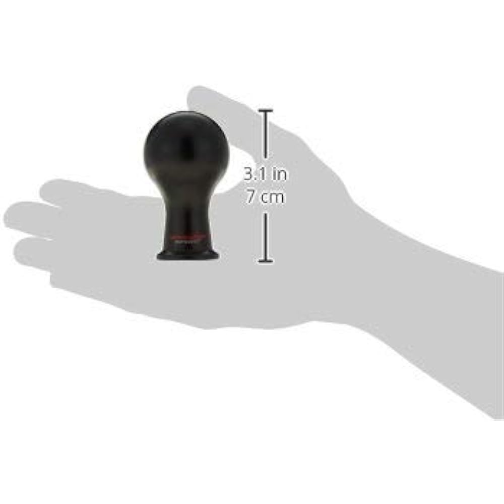 MONSTER SPORT Monster Shift Knob A Type (Ball Type) Black M12xP1.25 Toyota/Subaru/Suzuki 831131-0000M