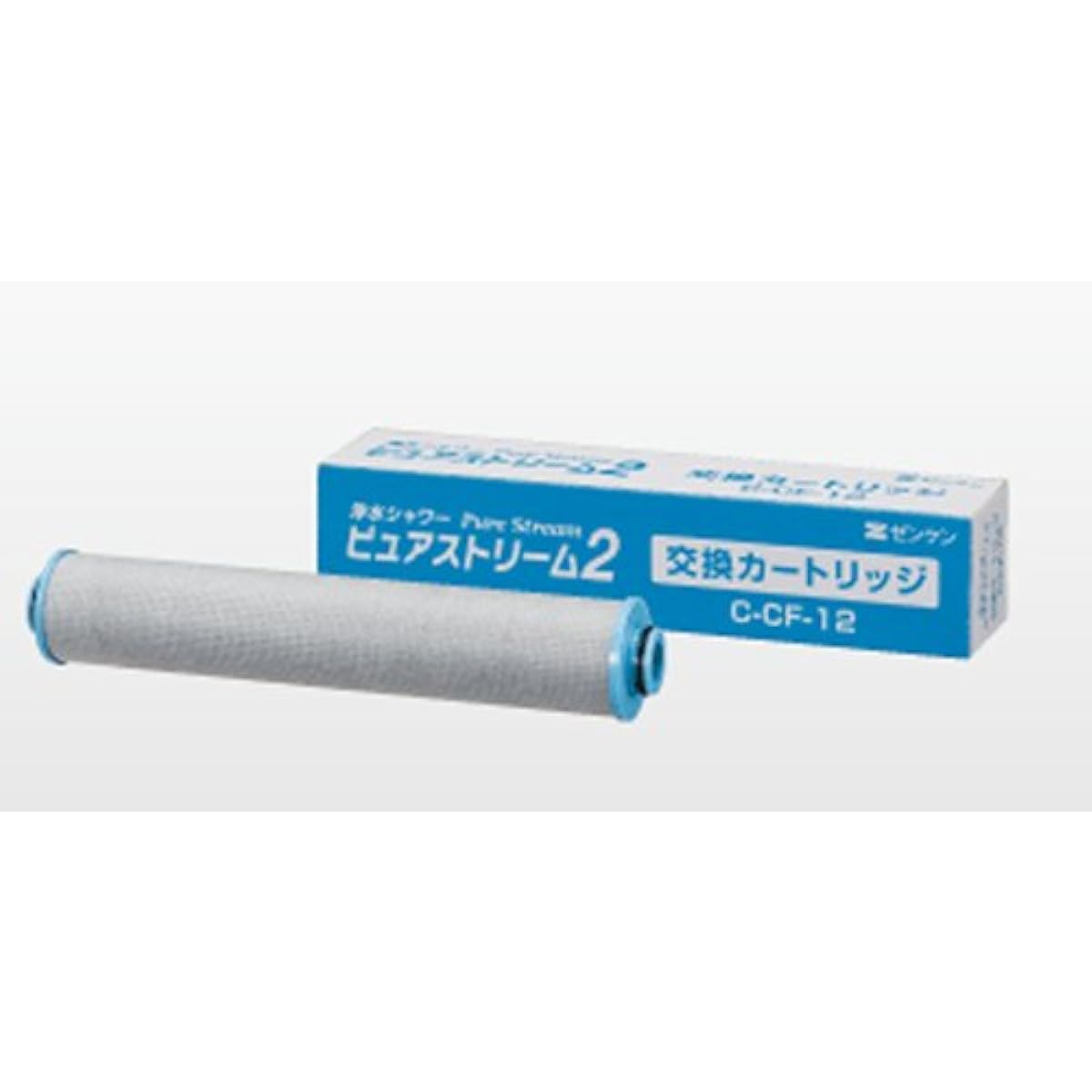 (Zenken) Pure Stream 2 Cartridge (C-CF-12) x 2 set [Water purifier]