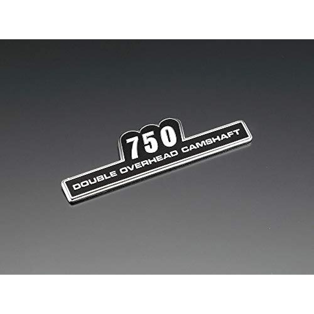 Doremi Collection Side Cover Emblem Z2 Type Zephyr 750 Aluminum Die-Cast 1 Piece Double-Sided Tape 20034