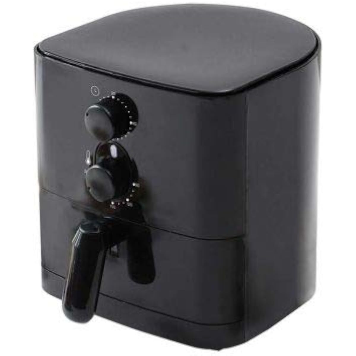 Refry Master Black KDFY-08AB Airfryer Deep-fried food pot Easy to prepare and clean, easy to use for deep-fried side dishes No oil required Delicious and frozen foods can be freshly fried and crispy LITHON