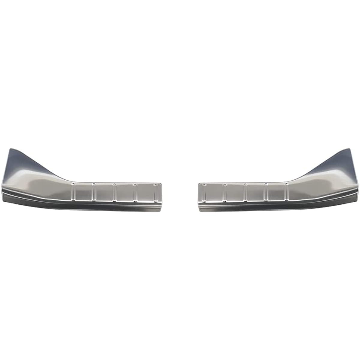 Samurai Produce Daihatsu New Style Tanto Custom Tanto Fan Cloth LA650S LA660S Late Dedicated Luggage Scuff Plate 2P Silver Hairline