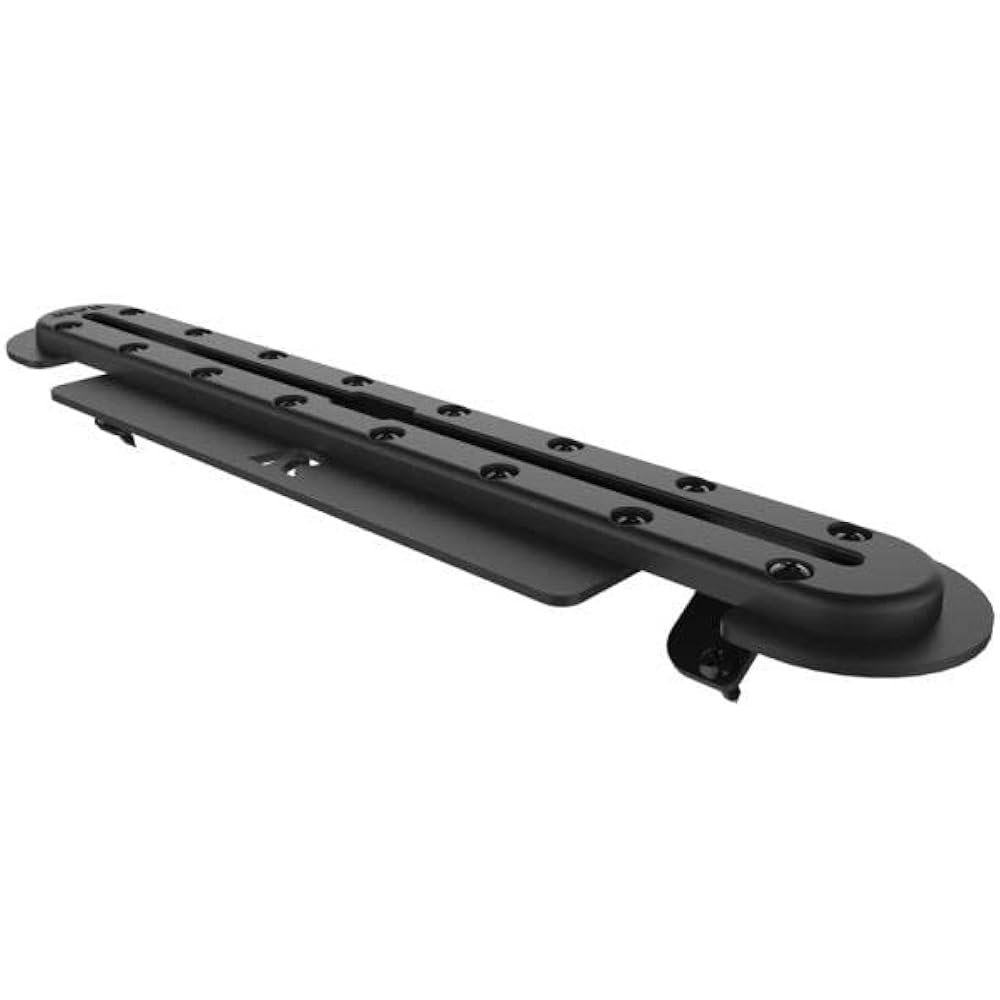 RAM MOUNTS Tough Track 12 Inch Rail for Jeep JL/Gladiator18-21 RAM-DT-204-TRACK-A12U Black