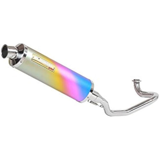 MORIWAKI Full Exhaust Muffler Lead 125 ZERO Anodized Titanium 01810-L31Q8-00