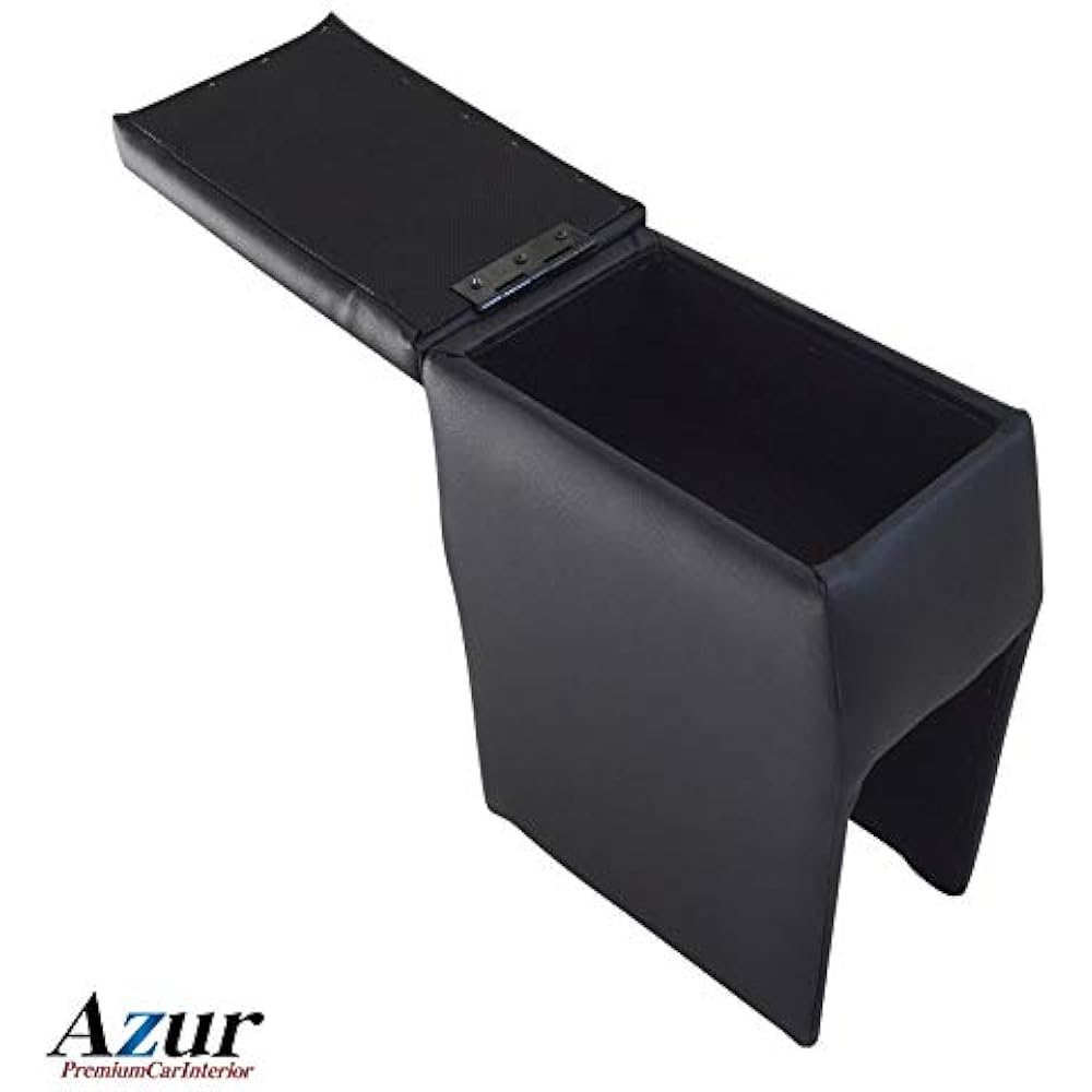 Azur Armrest Light Car Pixis Epoch Black Black Leather Style Toyota Console Box Storage Armrest