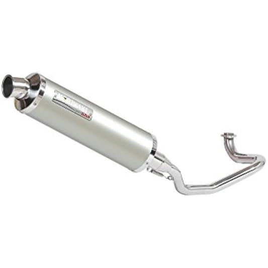 MORIWAKI 01810-L21Q8-00 Full Exhaust Muffler, Lead 125 ZERO White Titanium
