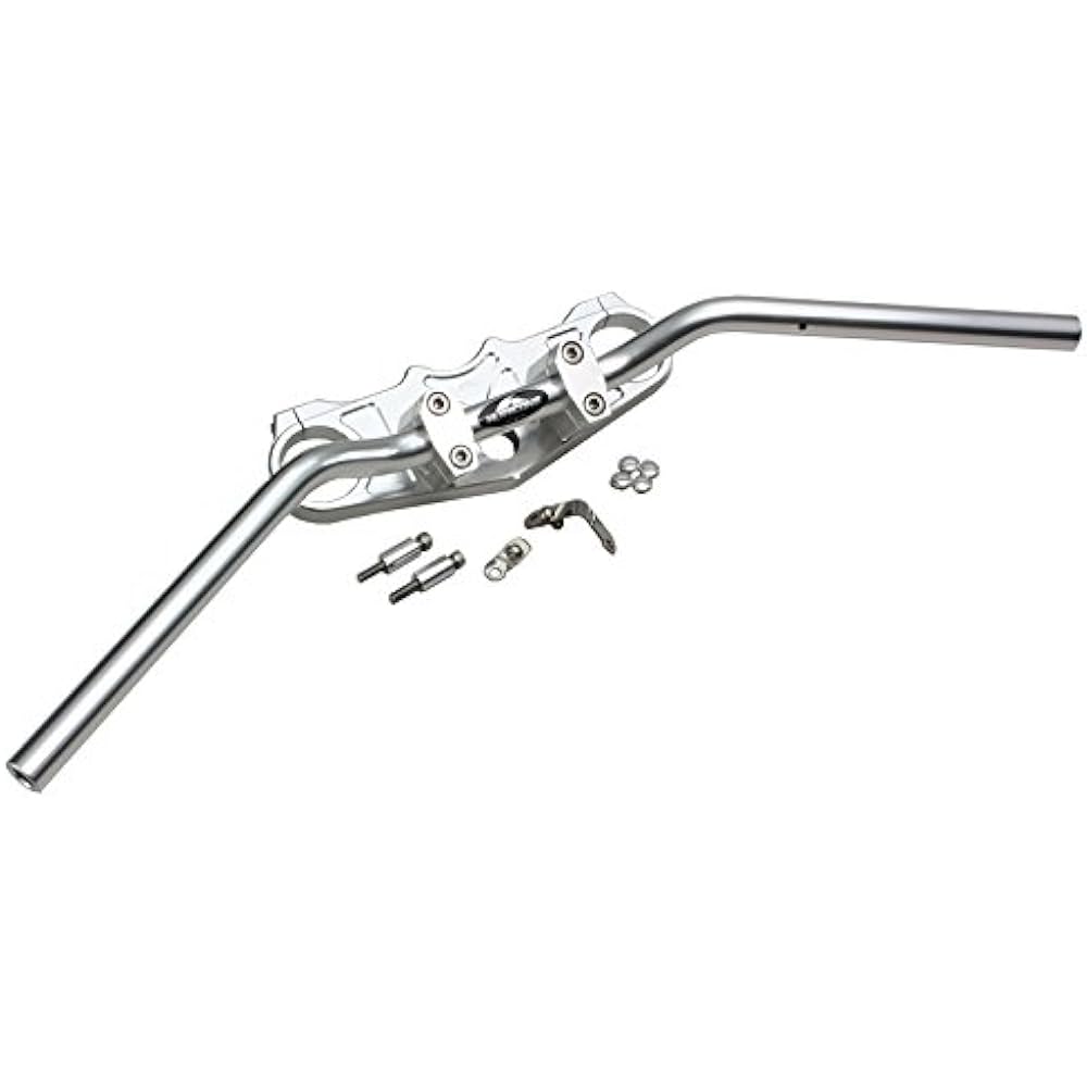 HURRICANE Bar Handle Kit BM Conti 2 Type YZF-R25/R3 (ABS) Silver HBK685AS