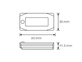 KOSO MINI3 Twin Thermometer