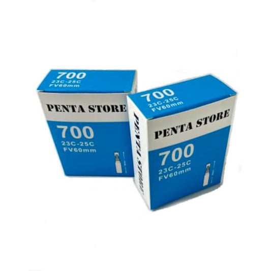 PENTA STORE Set of 2 700 23-25c Presta valve length 60mm [Genuine product]