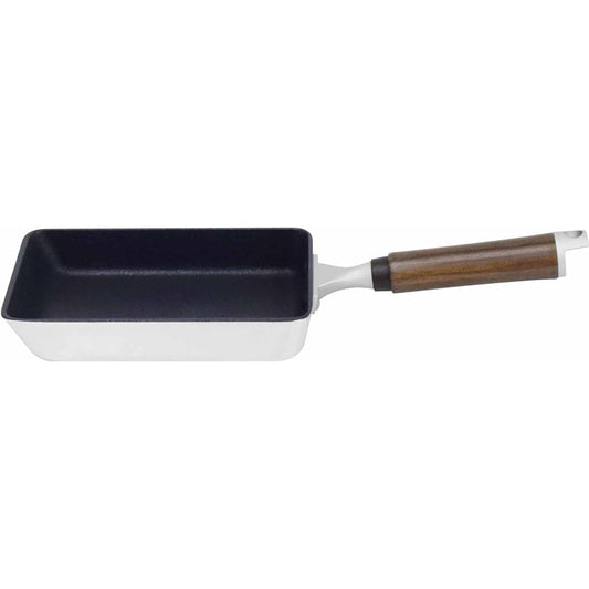 Urushiyama Metal Industry Tamagoyaki Frying Pan, Tamagoyaki, 19 x 13cm, Made in Japan, For Gas Fire Only, Fuuga FUG-E19-13, PFOA Free