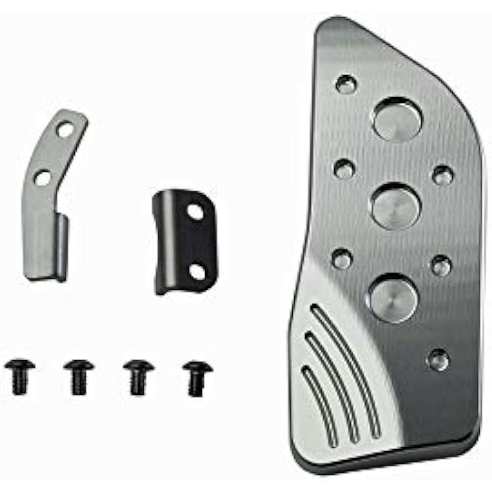 NEOPLOT Pedal Cover Accelerator Pedal NEO NP72170 Accelerator Pedal for Operability SUZUKI Jimny (JB64W)/Jimny Sierra (JB74W) Silver