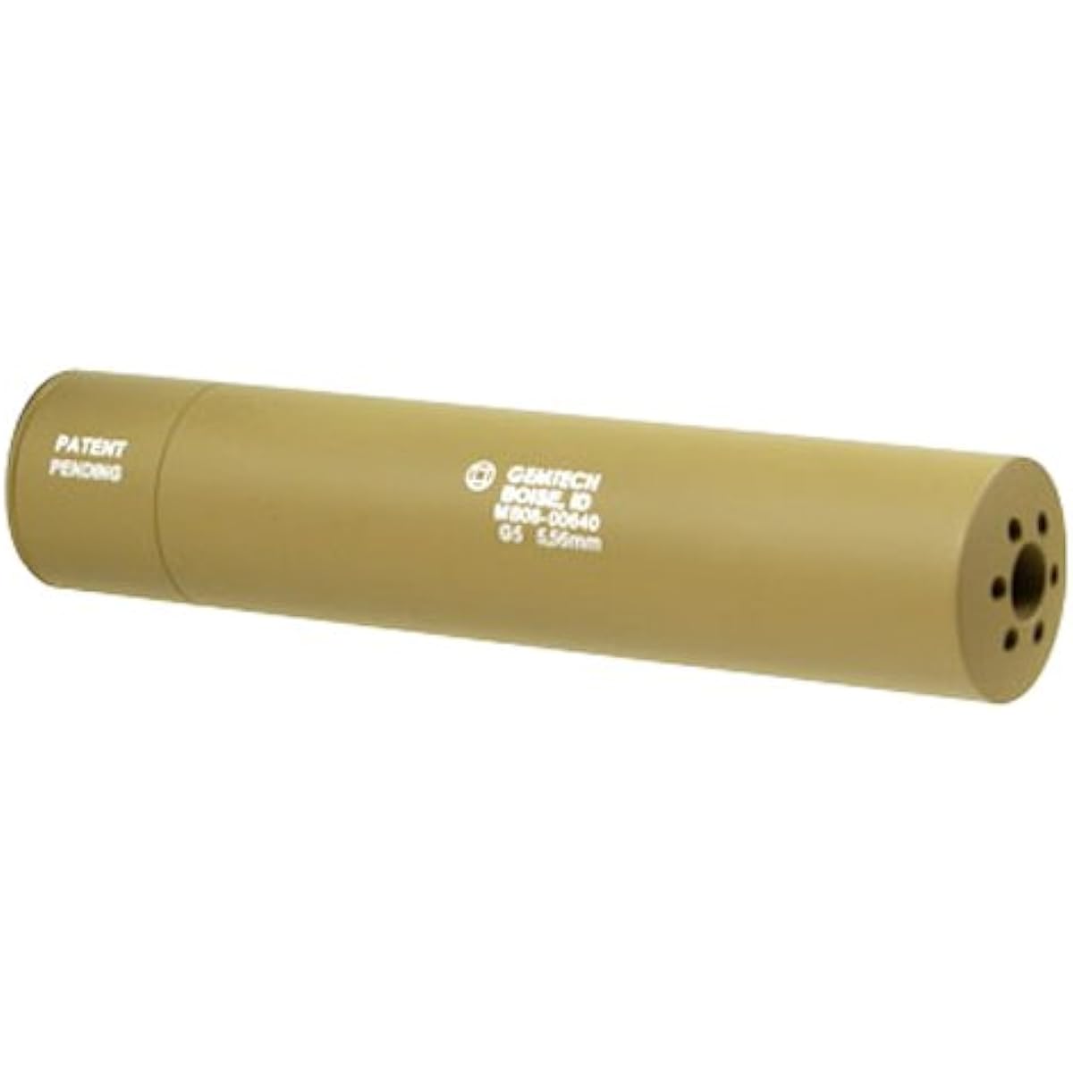 MADBULL airsoft GEMTECH official G5 silencer TAN G01-006TAN