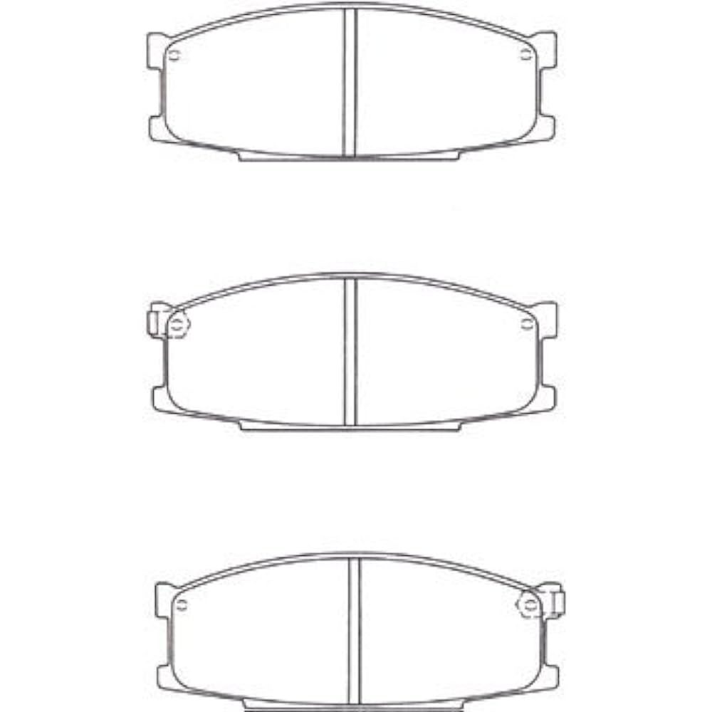 Miyaco Brake Disc Pad MD-136M Brake Pad