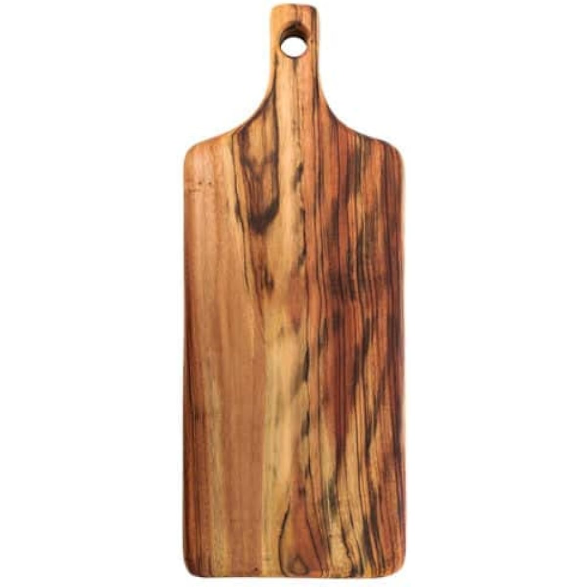 FAB SLABS Cutting Board Paddle Natural Wood Camphor Tree 500mm x 200mm x 30mm (Large)