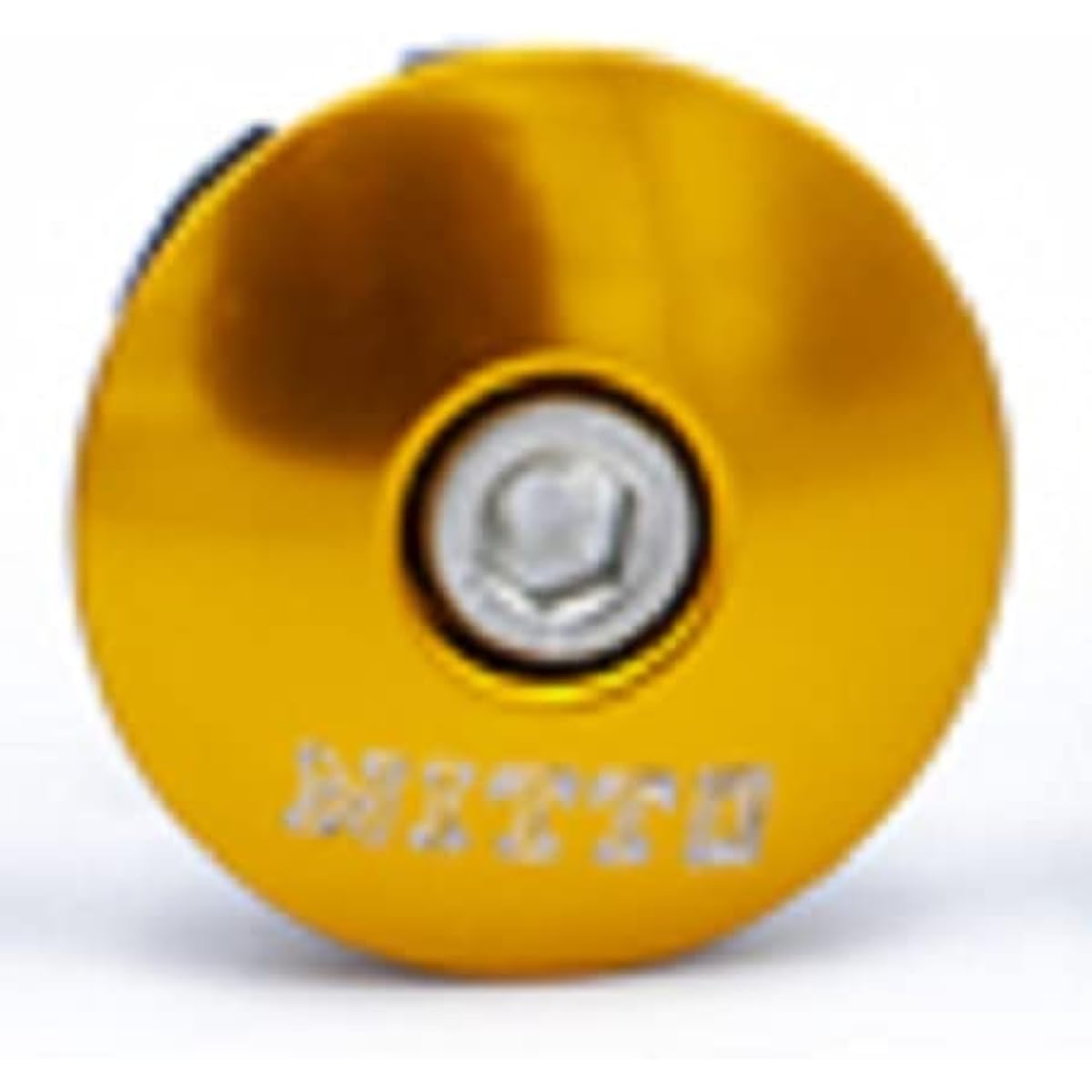 NITTO Top Cap (1-1/8) with Bolt & Star Fangle Nut Gold