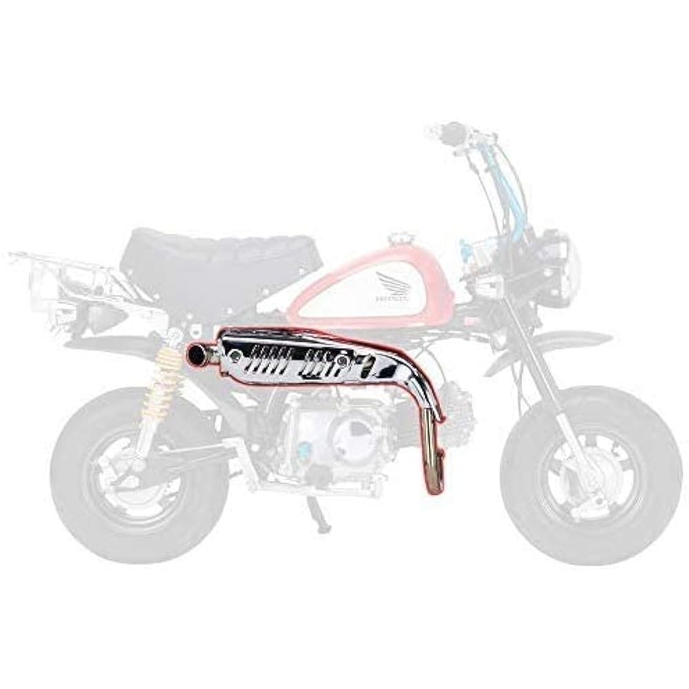 Nankai Parts (NANKAI) *Vehicle not included Monkey Power Comp Muffler (Type 13) All Stainless Steel MM-13