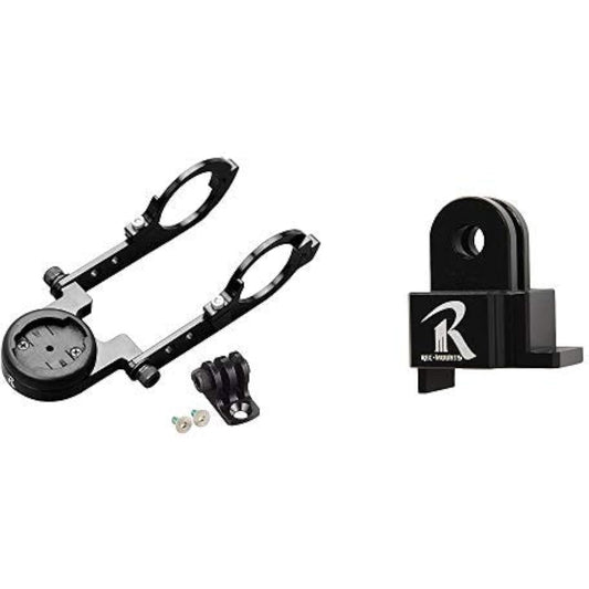 REC-MOUNTS Bryton combo mount (double-sided narrow type, bottom adapter included) Compatible with bryton Rider series [BRY-Narrow19+GP]