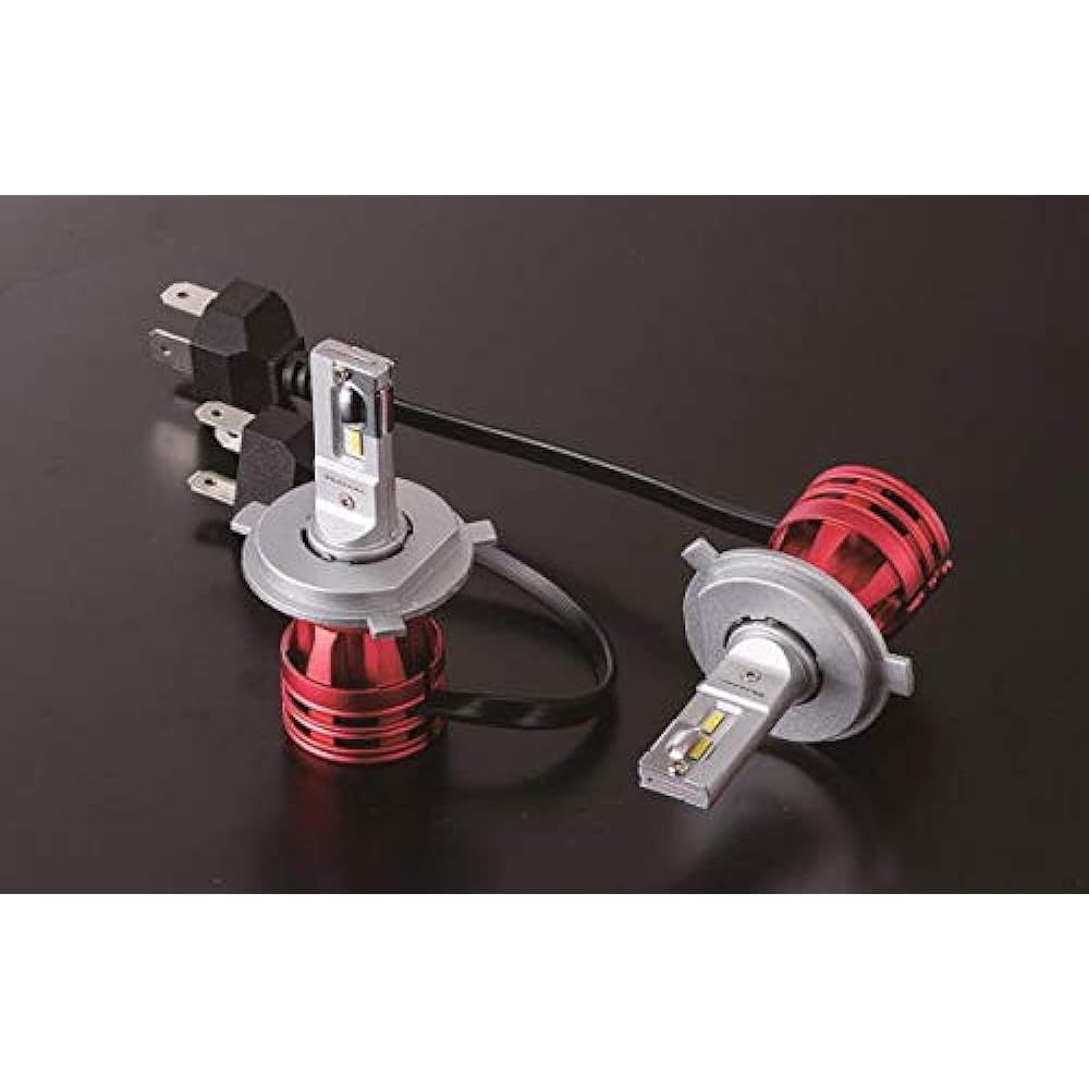 VALENTI LHX10-H4-62 Jewel LED head HX series H4 6200K Both sides total 5000lm