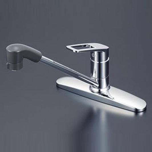 KVK KM5006TF kitchen stand 2-hole single-lever shower mixer faucet with a clean tip and foaming faucet