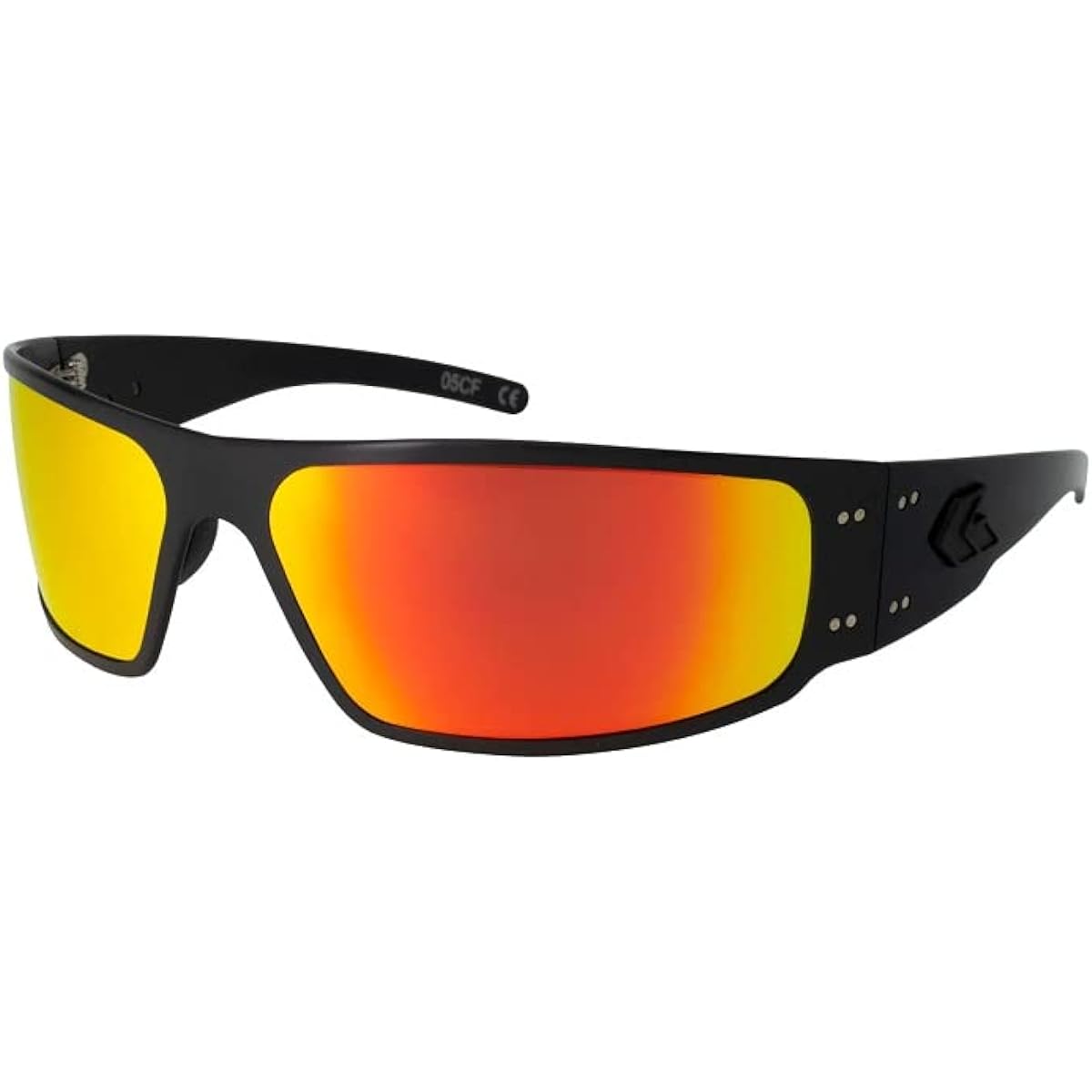 [GATORZ] Gators/MAGNUM AF-MAGBLK13PMBP Magnum Asian Fit Blackout Polarized Sunburst Mirror Sunglasses Authorized Retailer