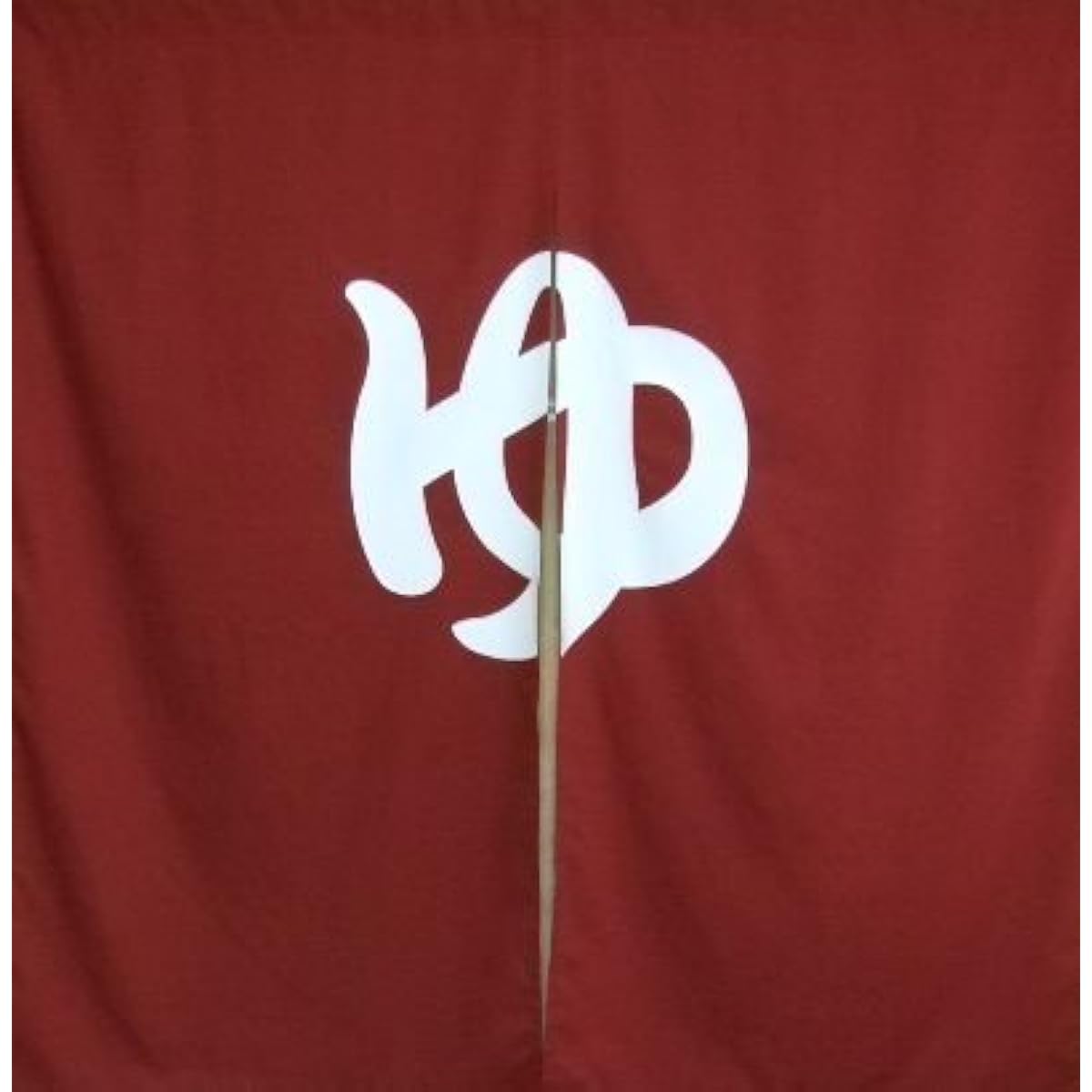 Yokohama Noren Story Large Japanese style cotton curtain for facilities [Enjiyu] (Flame retardant treated) W130H130cm