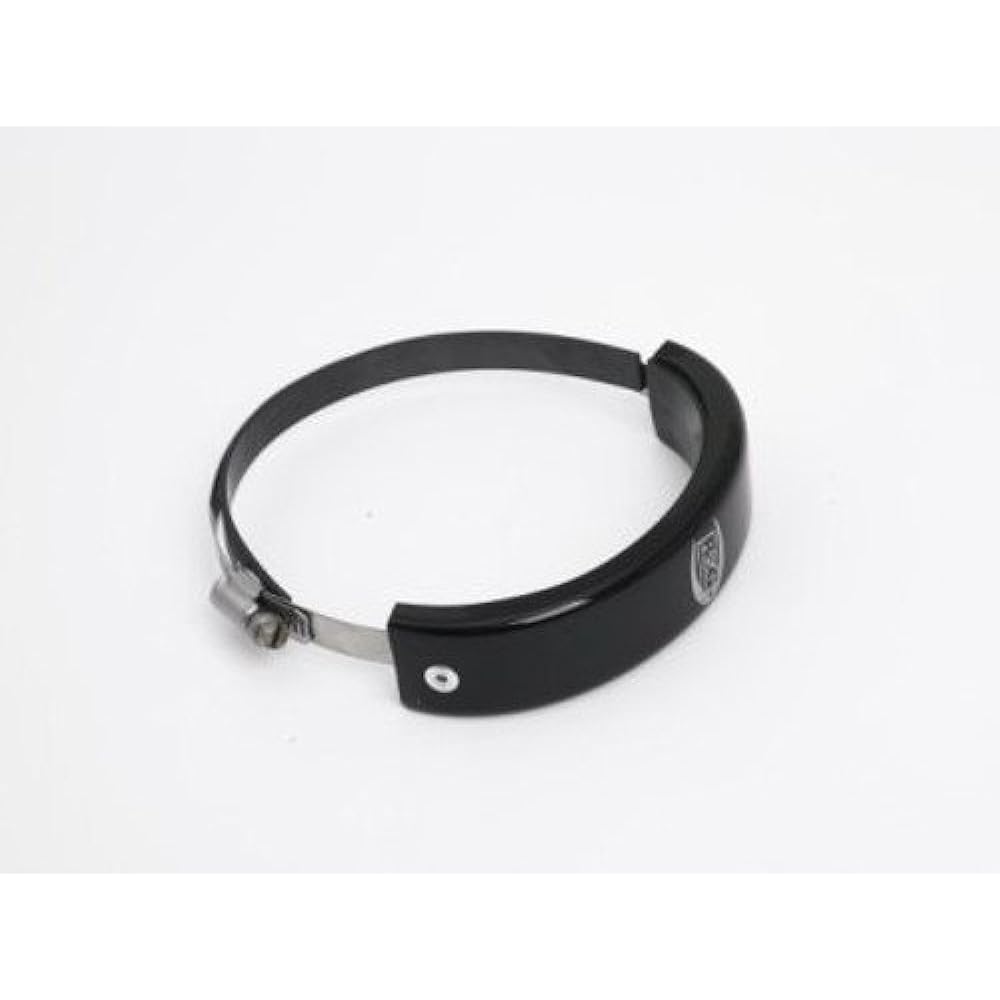 R&G Exhaust Protector Oval Supermoto Style Black RG-EP0005BK